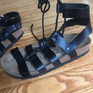 birkenstock gladiator roman sandals